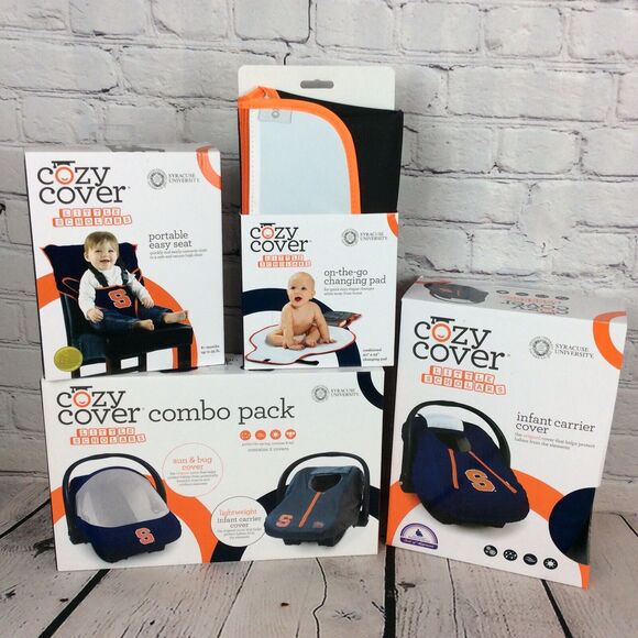 NCAA Syracuse University “Baby Shower Gift Set” 4 Piece Set - Picture 1 of 12